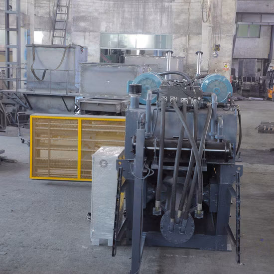 古紙包装機用横型自動圧縮機